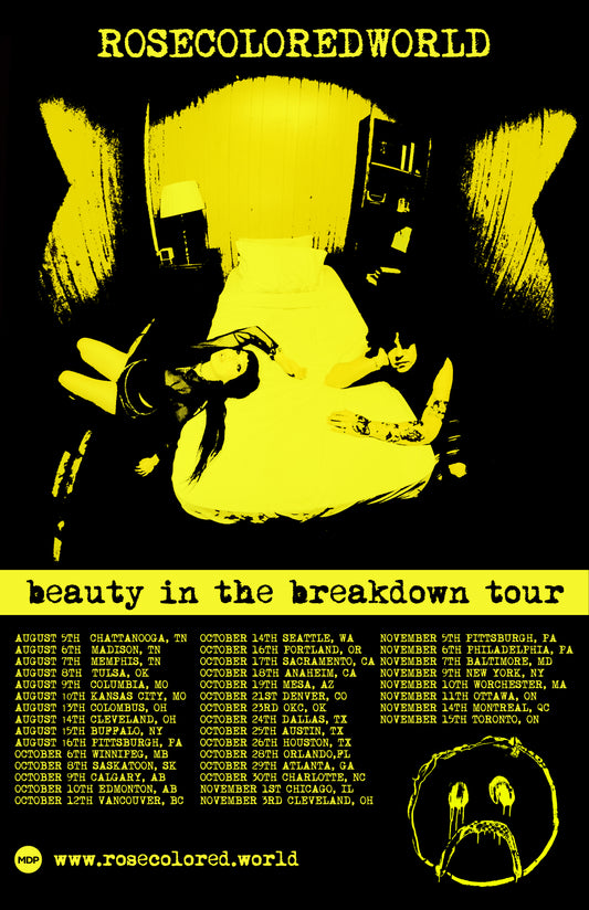 *signed* tour poster 2025